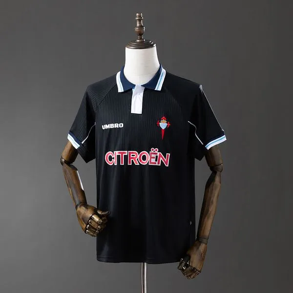 Camiseta de fútbol Celta Vigo 1997/98 VISITANTE MANGA CORTA VERSION FAN